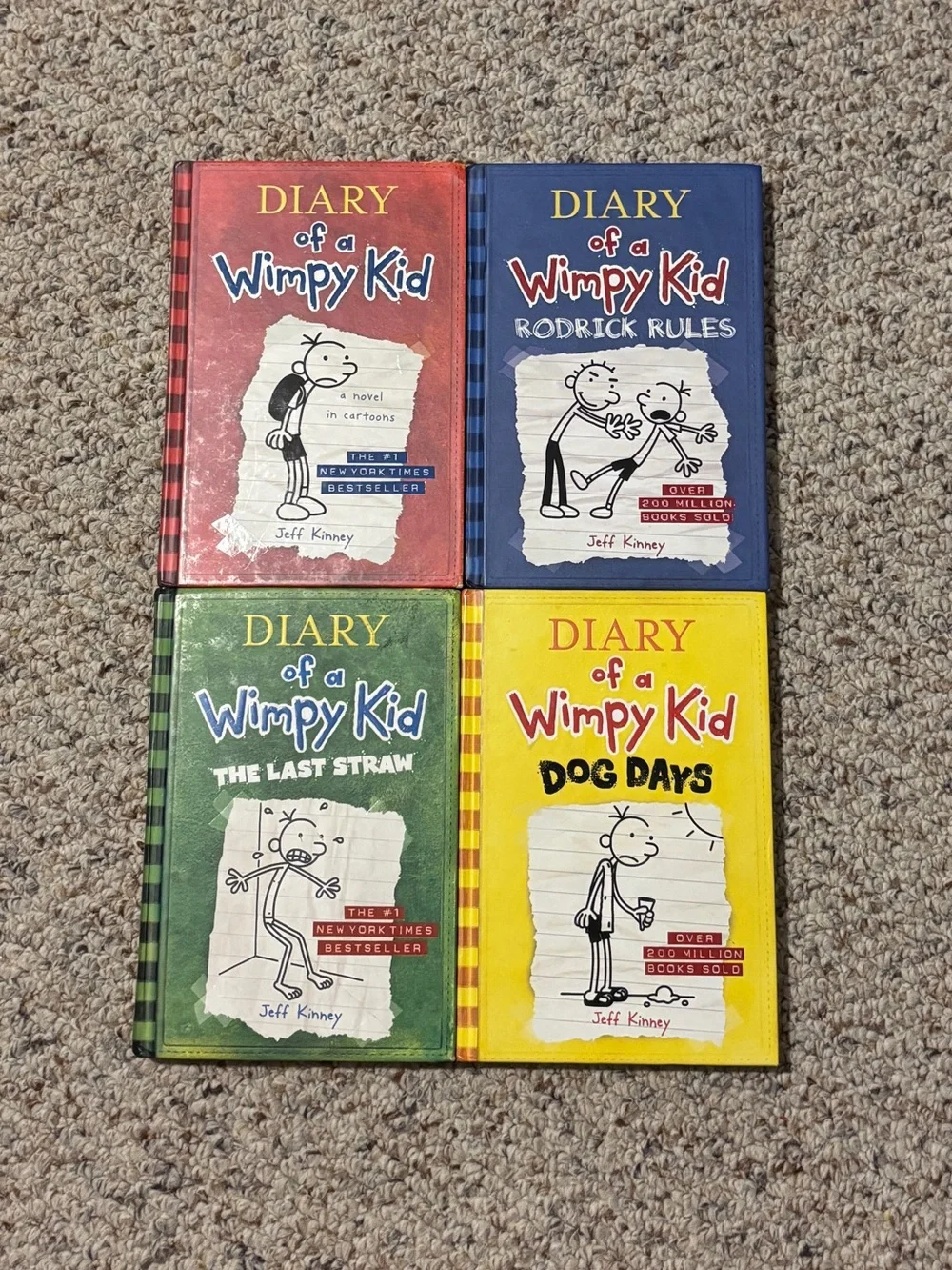 Diary of a Wimpy Kid books 1-18 bundle and 3 Rowley Jefferson’s Books